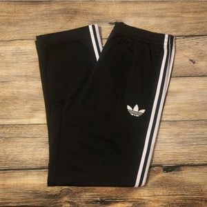 Mens Adidas Originals Black Track Pants Large